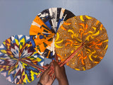 African print Fan