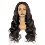 13x4 Hd Lace frontal Wig (color 1b)