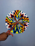 African print Fan