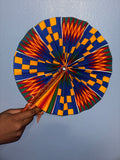 African print Fan