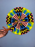 African print Fan