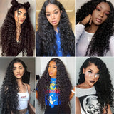 AA Hair Lace Front Wig Womens Brazilian Human Long Curly Lace Wavy Hair Wigs US 2023